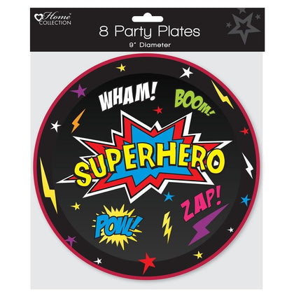 Pack of 8 Superhero Party 9