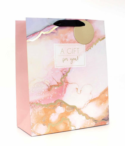 Pack of 12 Marble Design Large Gift Bags