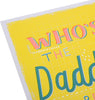 Daddy-to-Be Neon Inks and Foil Details Design Greeting Card