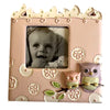 Baby Owl Series Girls Pink Small Photo Frame - 3"x3" Picture