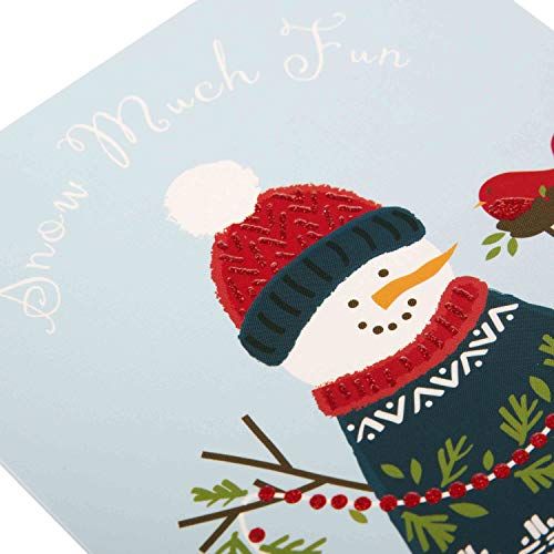 Hallmark Snowman Design Charity Christmas Cards Pack of 8