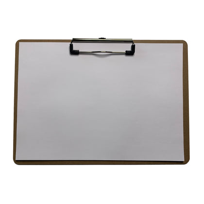 A4 Wooden Horizontal Clipboard by Janrax