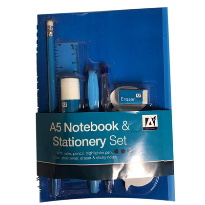 A5 Notebook And Stationery Set