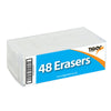 Pack of 48 Rectangular Eraser