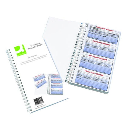 Duplicate Telephone Message Book 200 Messages
