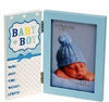 Baby Boy Photo Frame 4" x 6" with Plaque