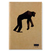 A4 80 Pages 110gsm Animalia Design Kraft Sketch Book by Icon Art