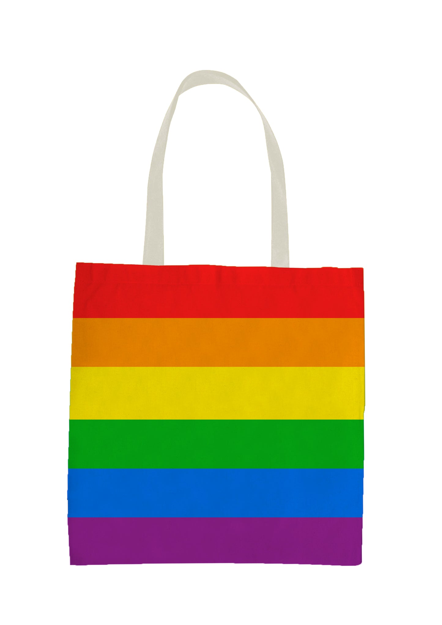 Pride Flag Rainbow LGBT Flag Shopping Tote Bag