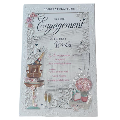 Engagement Congratulations Opacity Card