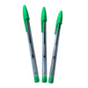 Box of 50 Neon Green Ballpoint Pens Smooth Glide by Janrax