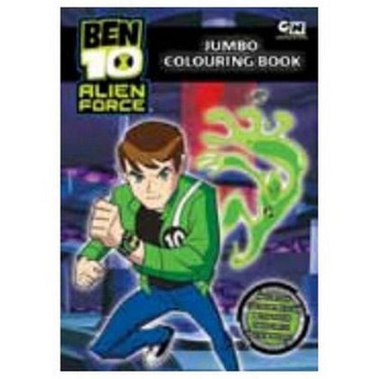 Ben 10 Jumbo Colouring Book (Paperback)