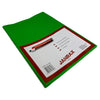 Pack of 10 A4 Frosted Green Exercise Book Covers