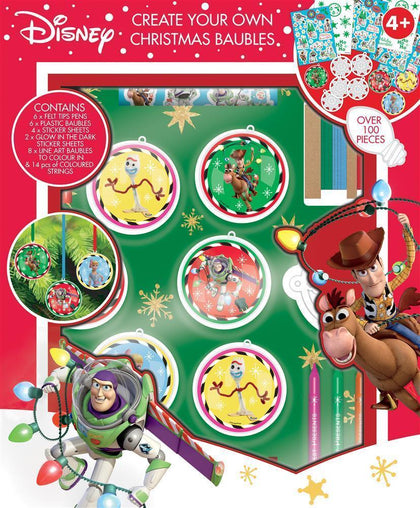 Toy Story 4 Create Your Own Christmas Baubles