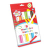 Pack of 8 Coloured Washable Markers Set
