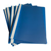 Pack of 12 Blue A4 Project Folders by Janrax