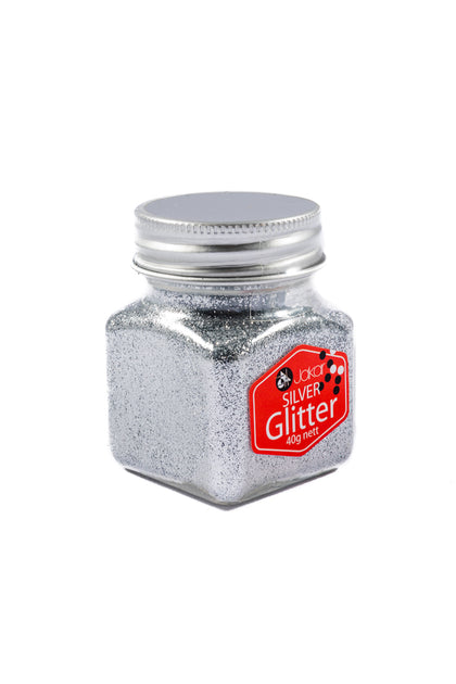 Glitter Silver Non-Toxic 40g