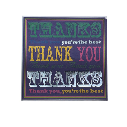 Pack of 6 Simon Elvin Open Thank You Cards With Envelopes
