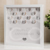 Celebrations White Framed Wall Plaque - 25th Silver Anniversary