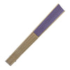Lavender Paper Foldable Hand Held Bamboo Wooden Fan