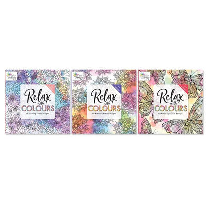 Colouring Book Series - Relax with Colours - Single