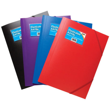 A4 3 Flap Folder Solid Colour