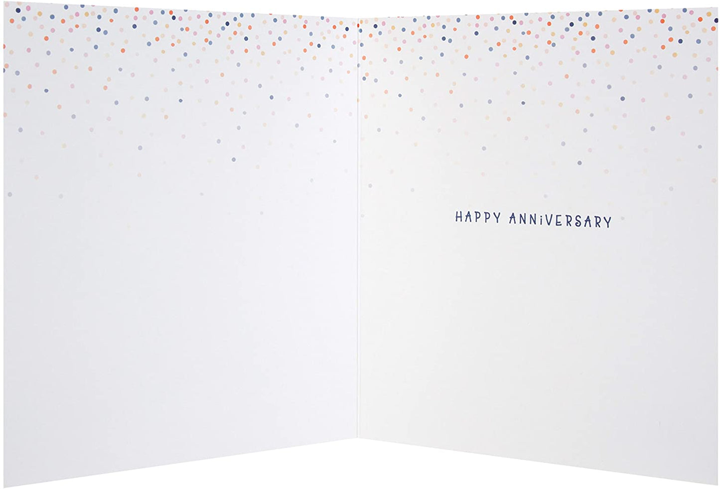 Love Laughter and Life Together Sparkling Design Anniversary Card