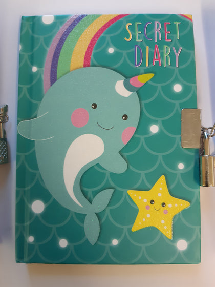 A6 Undated Cute Design Secret Diary