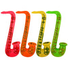 Inflatable Saxophone 75Cm Neon Colour