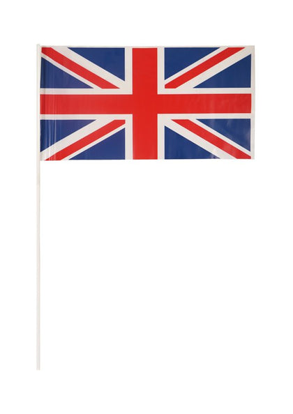 Union Jack Hand Flag with Stick