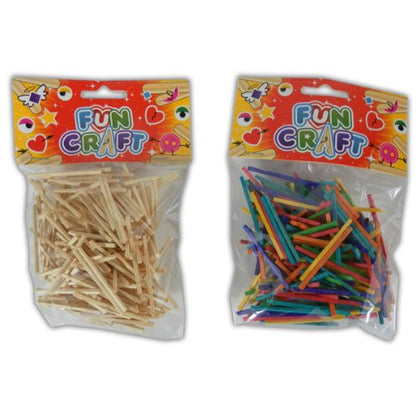 Packs of Craft Kit Match Sticks 200pcs