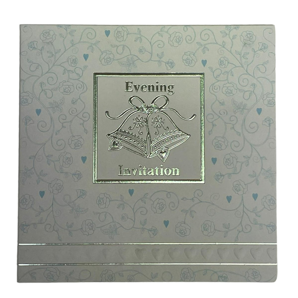 Silver Bells Evening Wedding Invitations