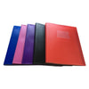 A4 Purple Flexible Cover 20 Pocket Display Book