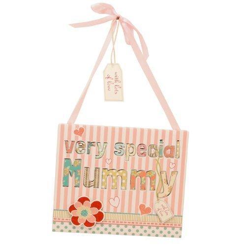 Laura Darrington Boxed Very Special Mummy Wall Plaque