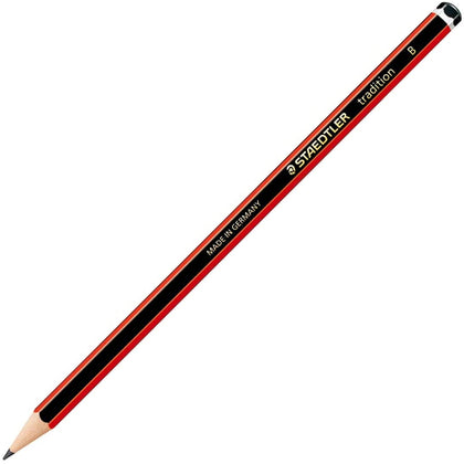 Pack of 12 Staedtler Tradition 110 Pencils B