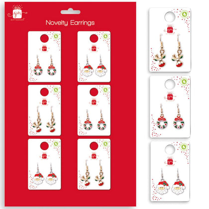 Single Christmas Design Novelty Earrings