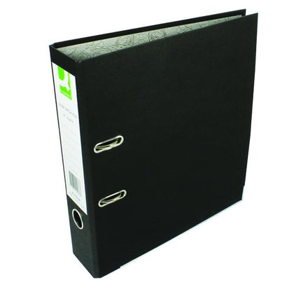 Pack of 10 A4 Paperbacked Black Lever Arch File