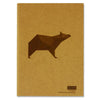 A5 80 Pages 110gsm Animalia Design Kraft Notebook by Icon Art