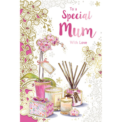 To a Special Mum With Love Celebrity Style Birthday Card