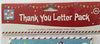 10 Sheet Childrens Christmas Thank You Letters Kit - Santa's Letter Pack