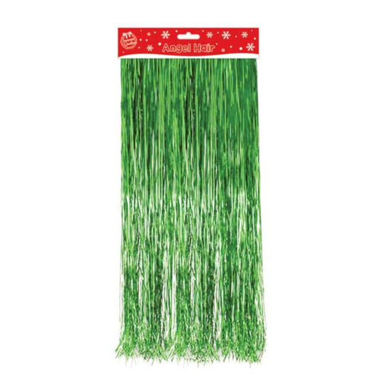 Lamatte Green Angel Hair Decoration