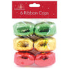 Pack of 6 Ribbon Cops Classic Christmas Gift Wrap
