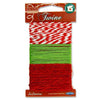 Pack of 3 2m Christmas Twine by Icon Craft