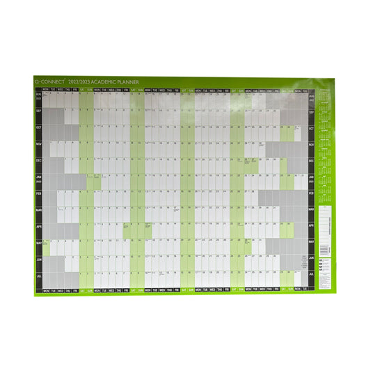 2024/2025 A1 Academic Wall Planner with Pen and Stickers (KFFPU24)