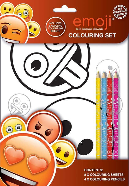 Emoji Colouring Set