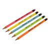 Pack of 12 Doms Neon Rubber Tipped Graphite Pencil