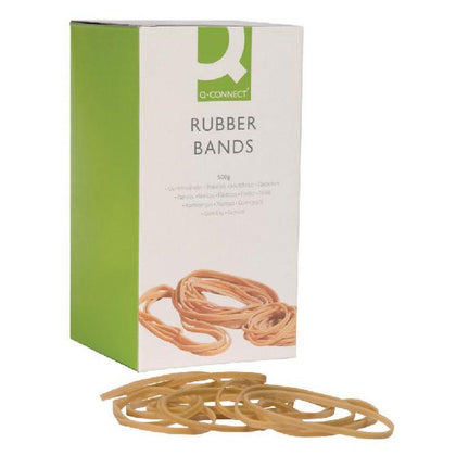 Q-Connect Rubber Bands No.34 101.6 x 3.2mm 500g
