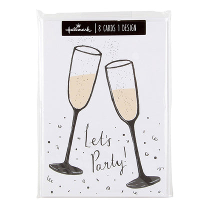 Hallmark Let's Party Invitations (Pack of 8)