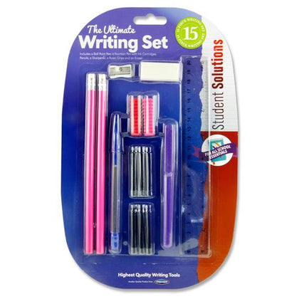 Pack of 15 Pieces Ultimate Writing Set by Student Solutions