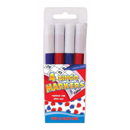 Pack of 4 Bingo Marker