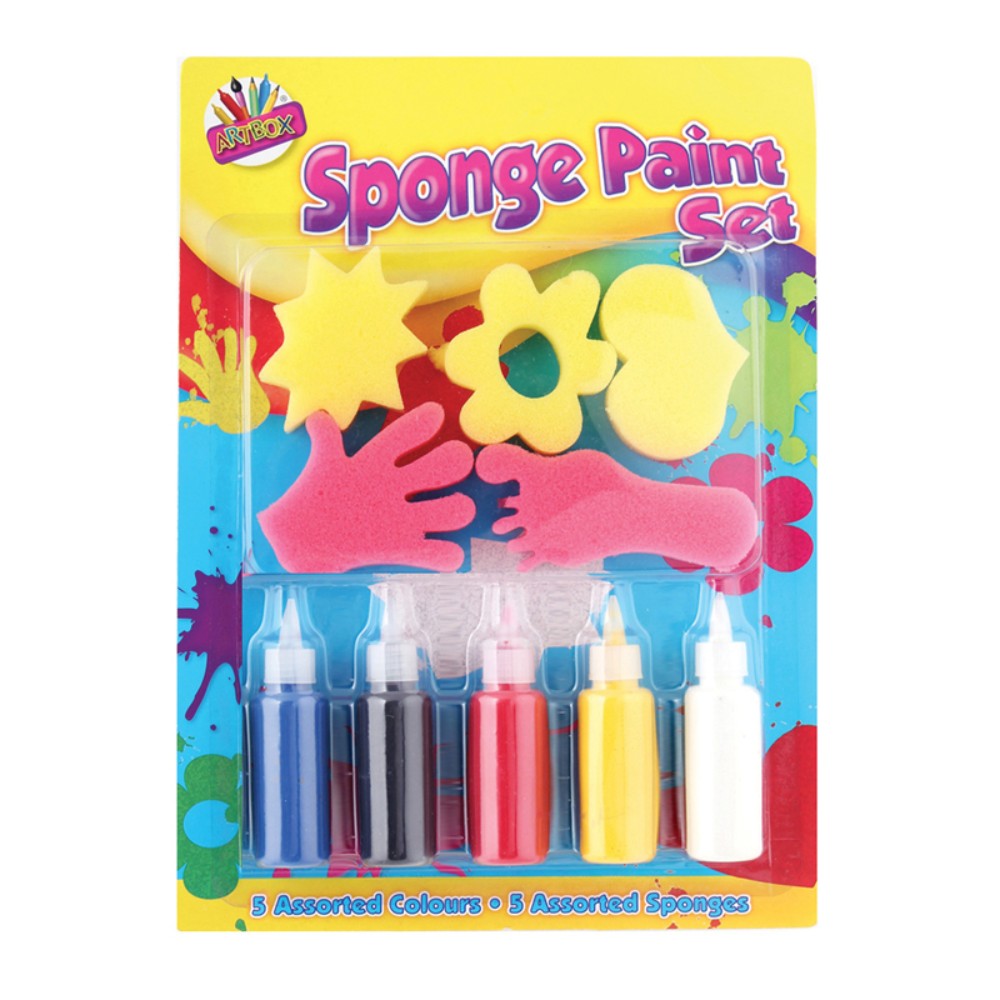 Sponge Paitning Shell 10 Piece Sponge Painting Set– Choice Wholesale